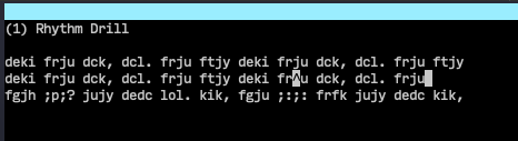 gnu-typist screenshot